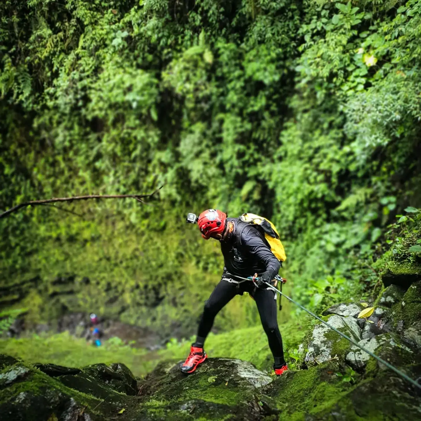 El Santuario canyoning rappel, Santa Cruz de Turrialba