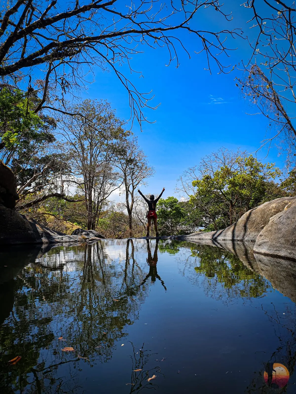 Desmonte canyoning rappel, Orotina