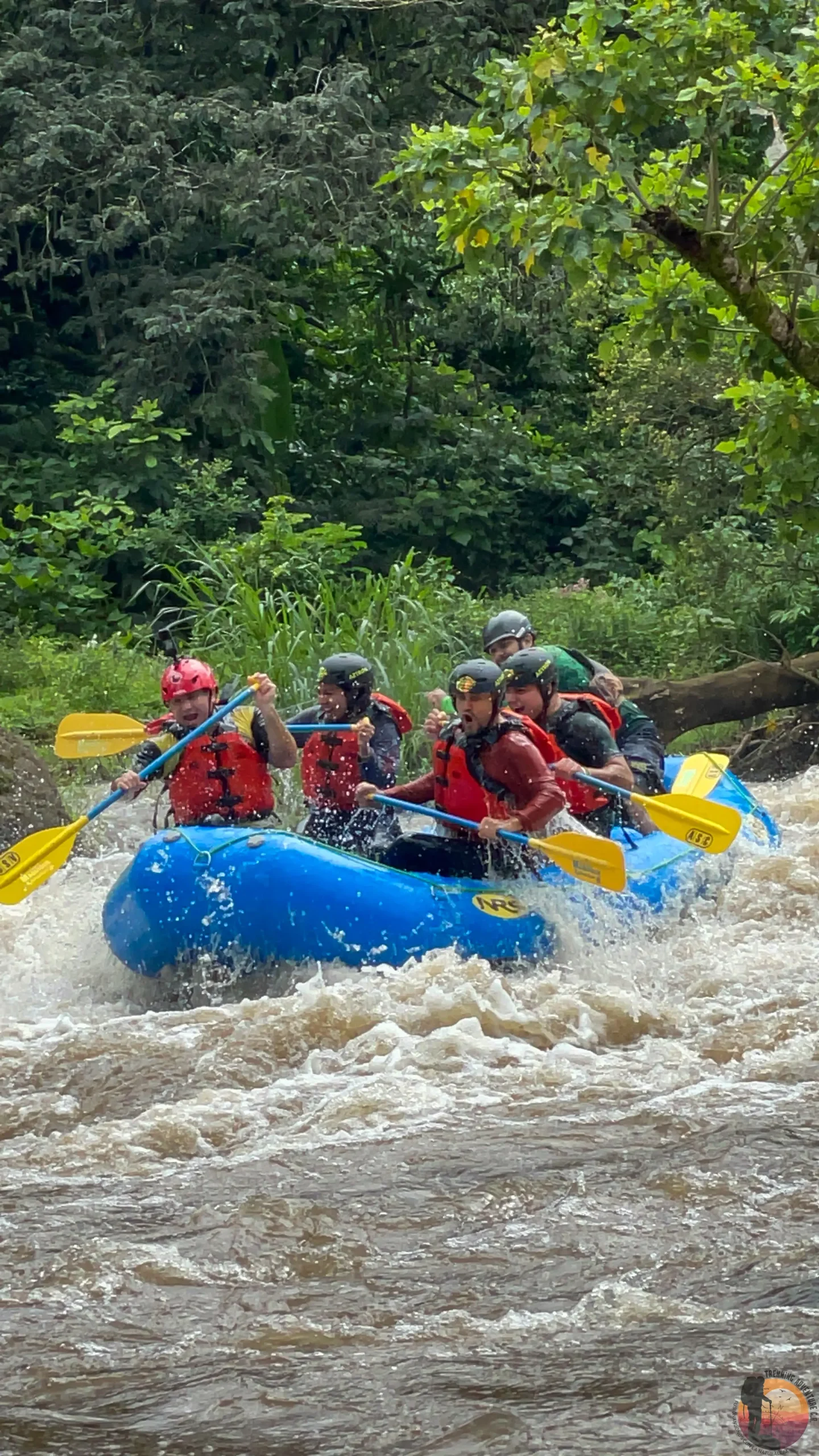 Whitewater rafting on the Balsa River near La Fortuna, Costa Rica