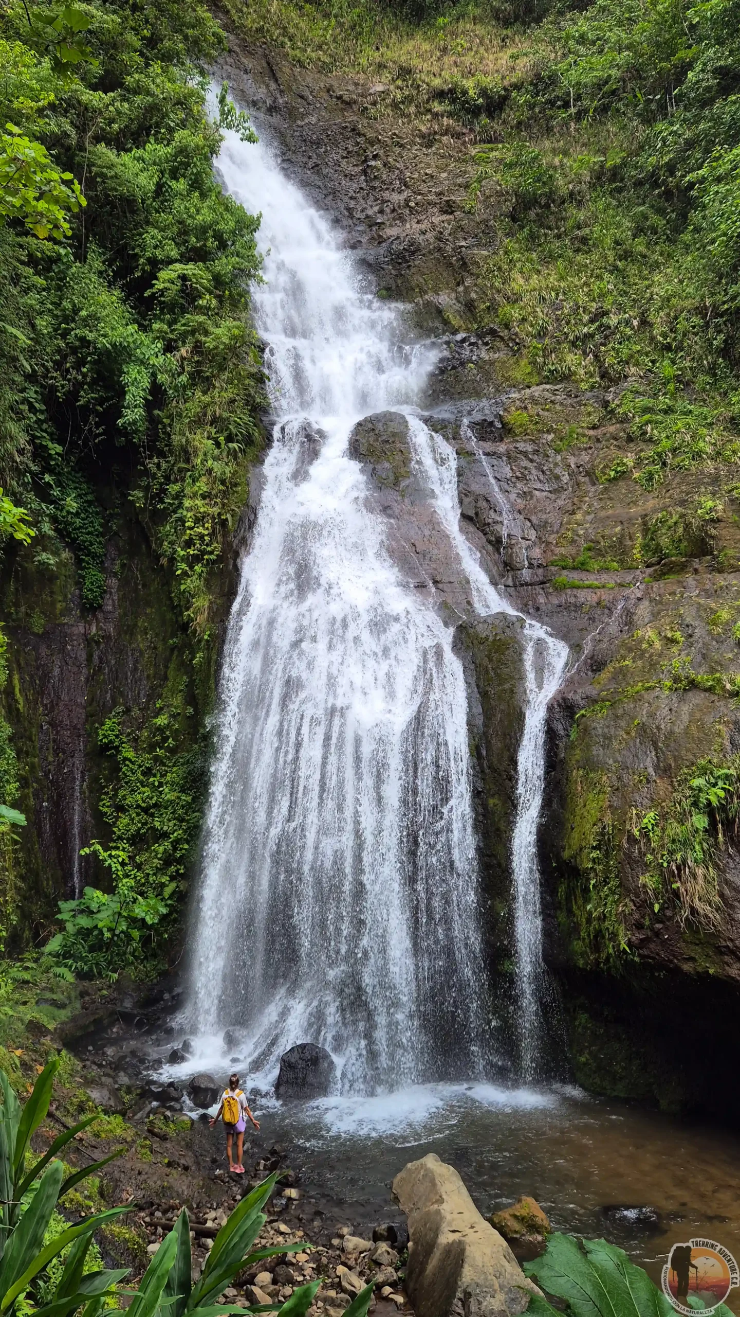 Waterfall trekking near San Fernando